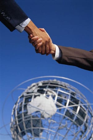 International Business Handshake