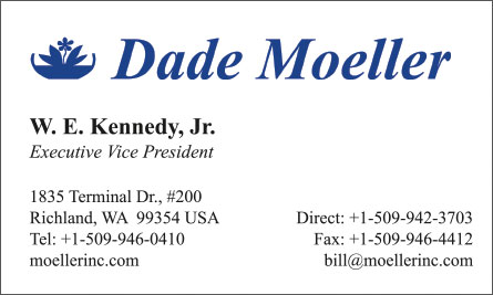 dade Arabic English Business Card Translation Sample