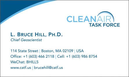 clean English Business Card Translation Sample