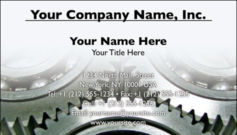 English Business Card Design Template: MAN0006