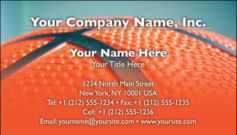 English Business Card Design Template: SPT0001