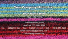 English Business Card Design Template: TXT0017