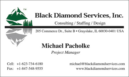 blk Korean Business Card Translation Sample