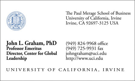 uci English Vietnamese Business Card Translation Sample